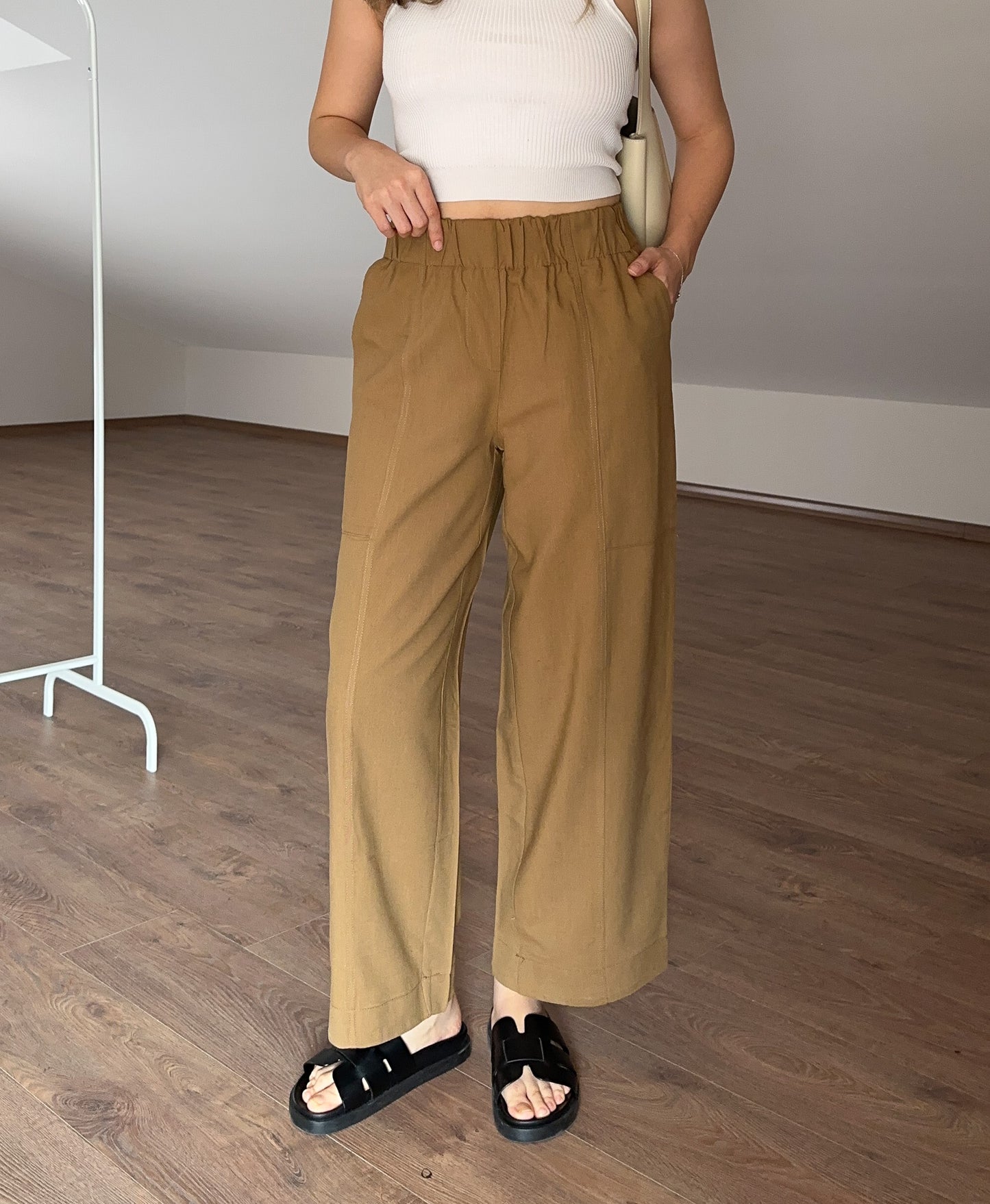 Summer Keten Pant Camel