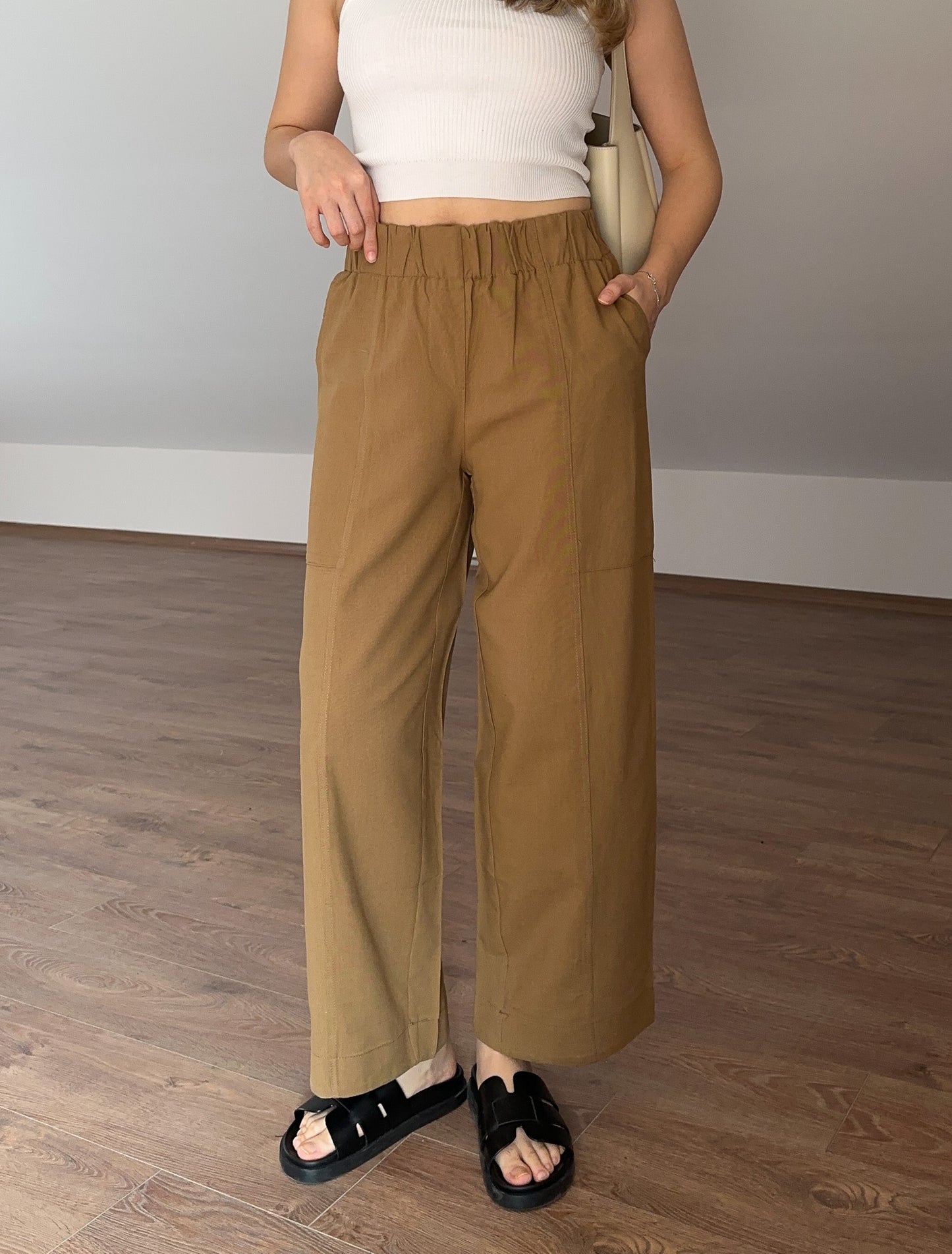 Summer Keten Pant Camel