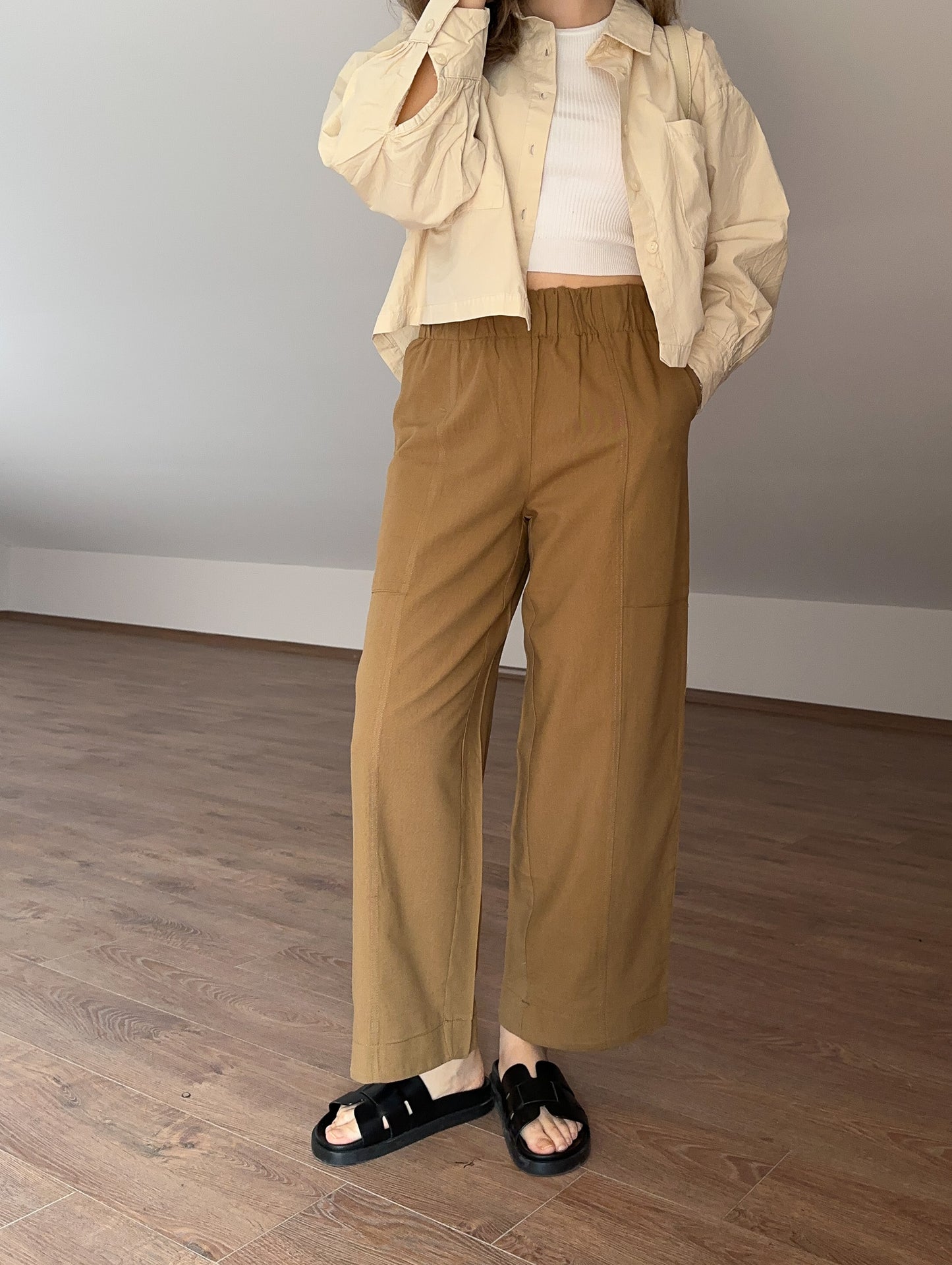 Summer Keten Pant Camel